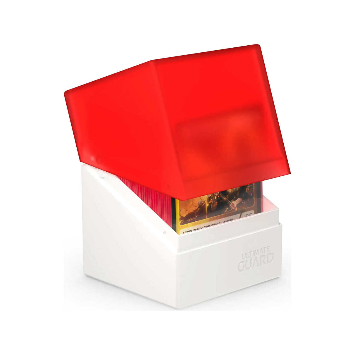 Ultimate Guard - Boulder 100+ SYNERGY Deck Box - Red/White