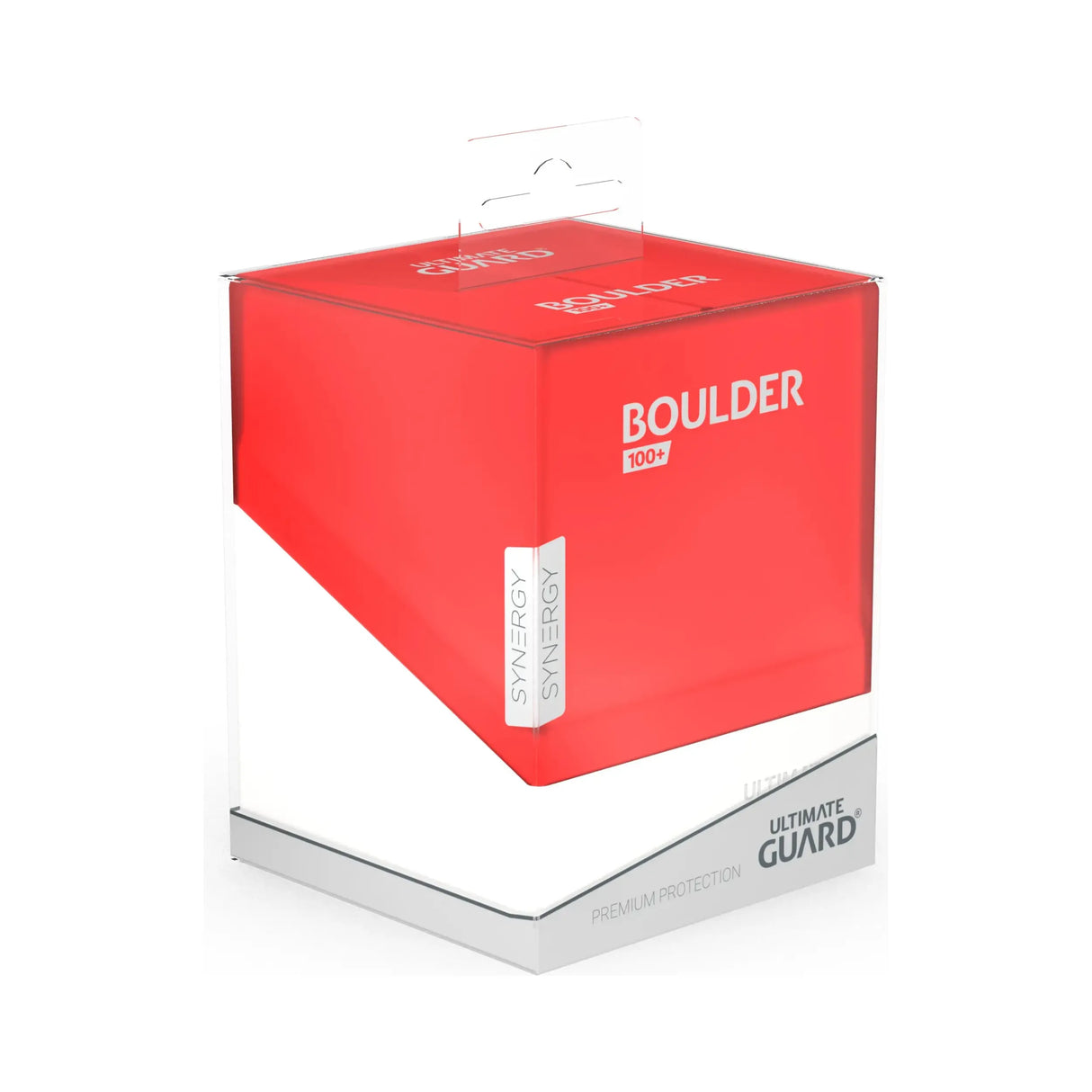 Ultimate Guard - Boulder 100+ SYNERGY Deck Box - Red/White