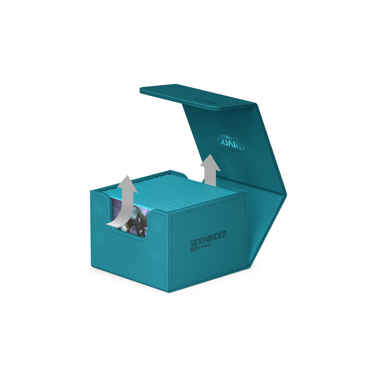 Ultimate Guard - Sidewinder 133+ Xenoskin Deck Box - Petrol