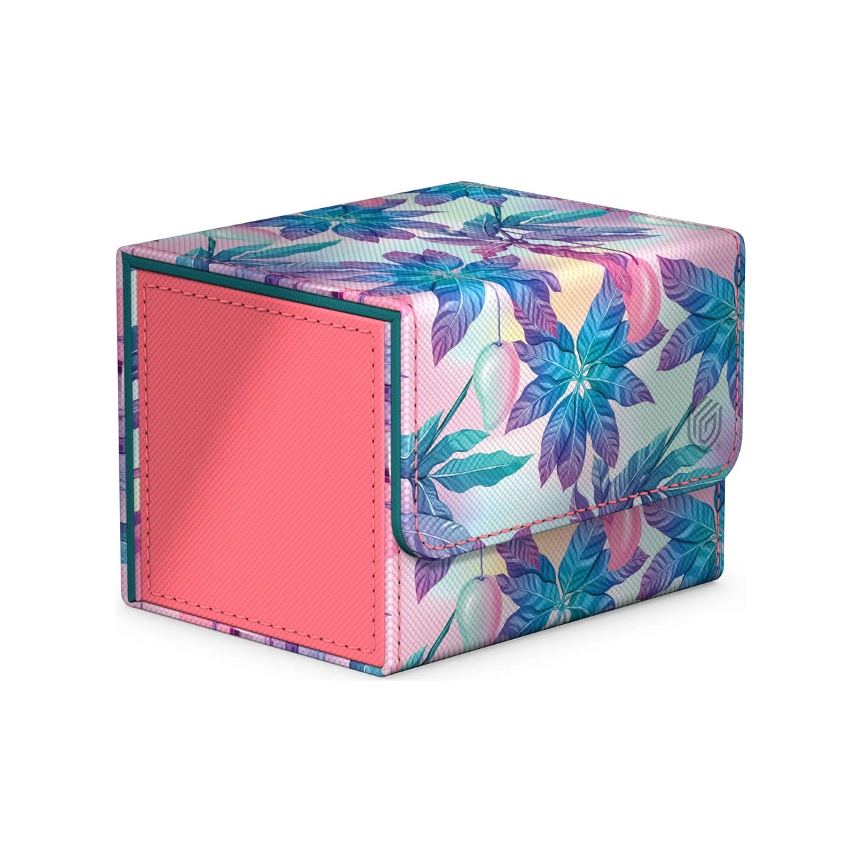 Ultimate Guard - Sidewinder 100+ Xenoskin Deck Box - Floral Places - Miami Pink