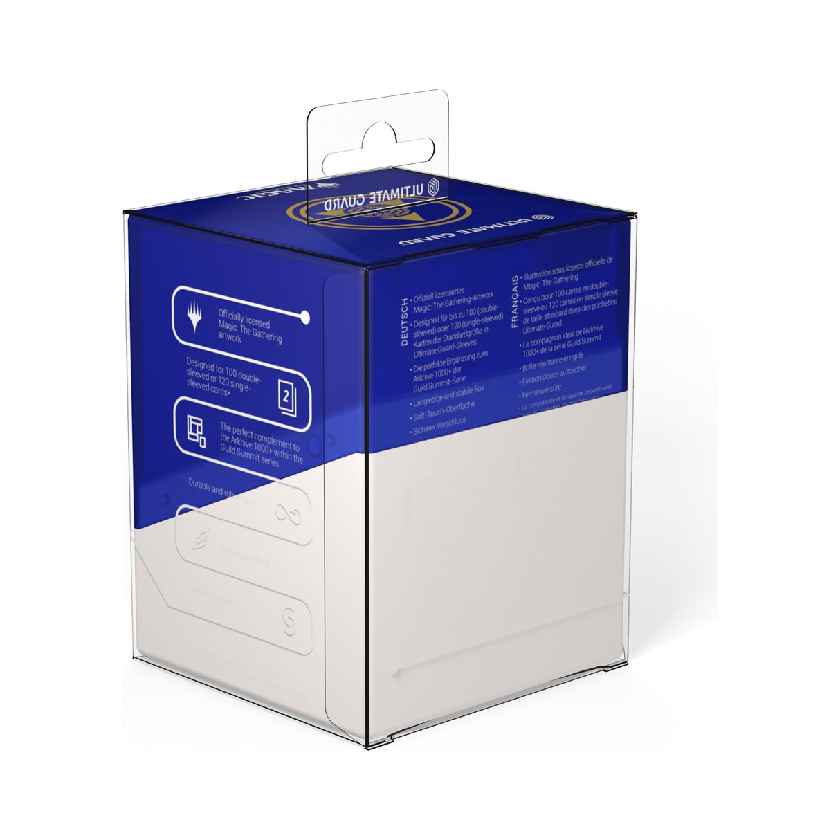 Ultimate Guard - Boulder 100+ Deck Box - Magic: The Gathering Guild Summit - Azorius