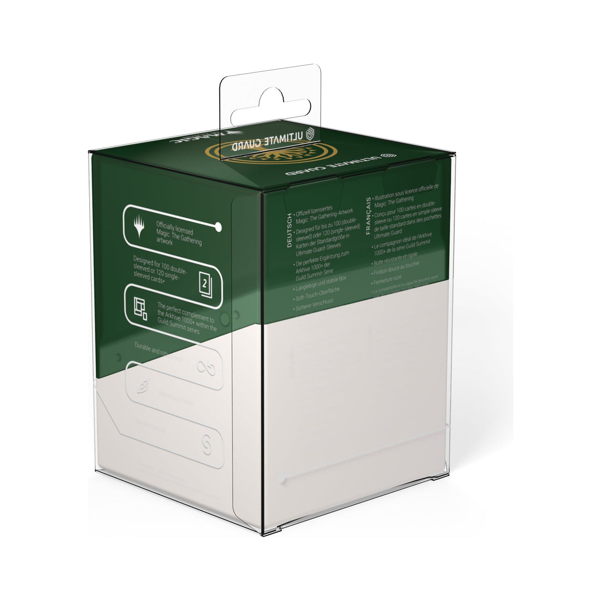 Ultimate Guard - Boulder 100+ Deck Box - Magic: The Gathering Guild Summit - Selesnya