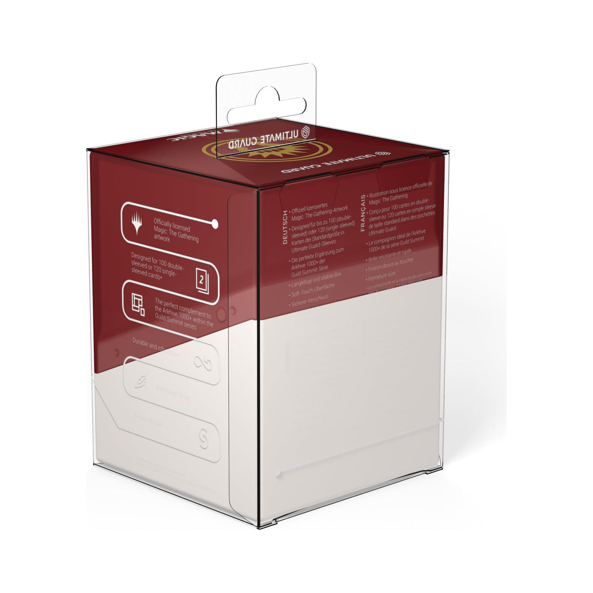 Ultimate Guard - Boulder 100+ Deck Box - Magic: The Gathering Guild Summit - Boros