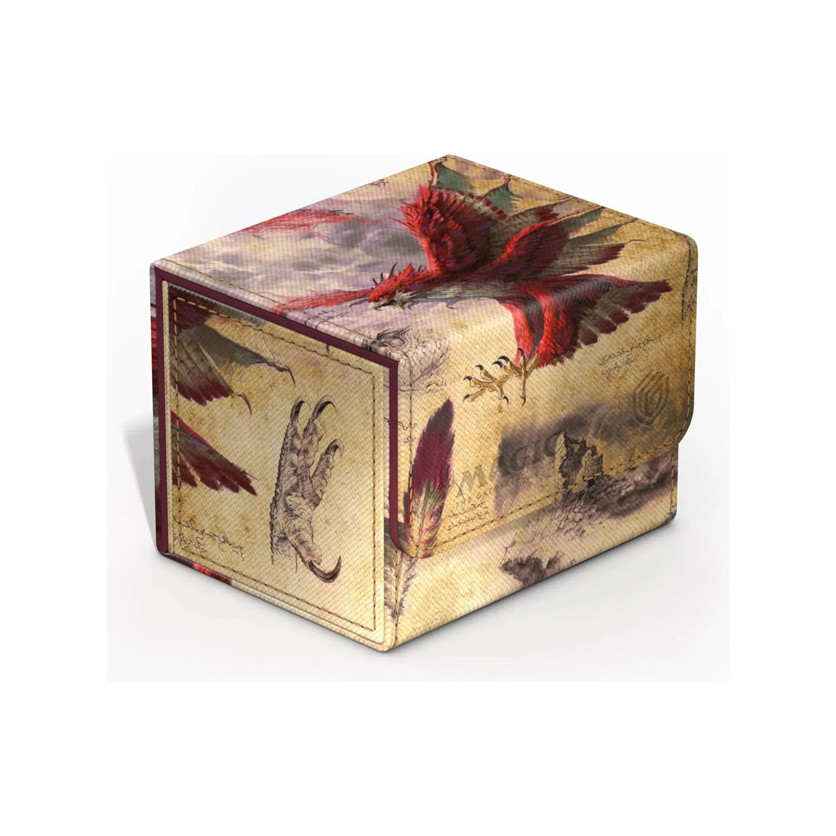 Ultimate Guard - Sidewinder 100+ Xenoskin Deck Box - Magic: The Gathering Bloomburrow - Dragonhawk, Fate's Tempest