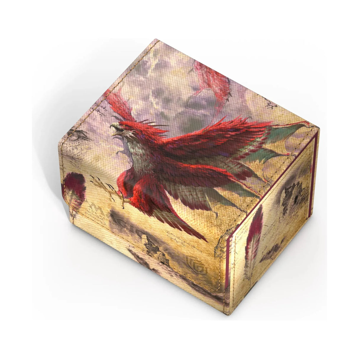 Ultimate Guard - Sidewinder 100+ Xenoskin Deck Box - Magic: The Gathering Bloomburrow - Dragonhawk, Fate's Tempest