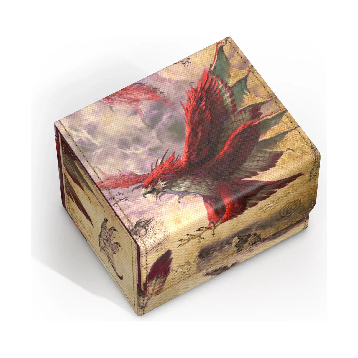 Ultimate Guard - Sidewinder 100+ Xenoskin Deck Box - Magic: The Gathering Bloomburrow - Dragonhawk, Fate's Tempest