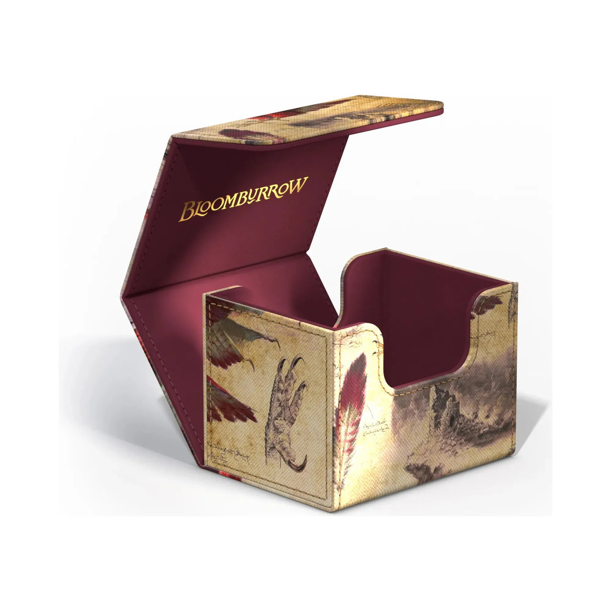 Ultimate Guard - Sidewinder 100+ Xenoskin Deck Box - Magic: The Gathering Bloomburrow - Dragonhawk, Fate's Tempest