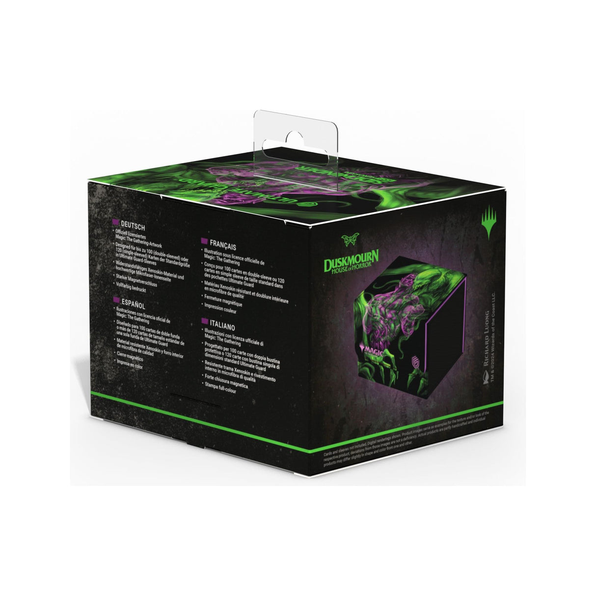 Ultimate Guard - Sidewinder 100+ Xenoskin Deck Box - Magic: The Gathering Duskmourn: House of Horror - Tyvar, the Pummeler