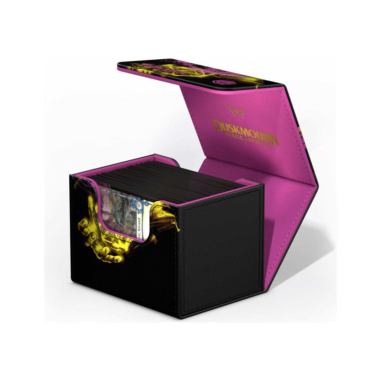 Ultimate Guard - Sidewinder 100+ Xenoskin Deck Box - Magic: The Gathering Duskmourn: House of Horror - Zimone, All-Questioning