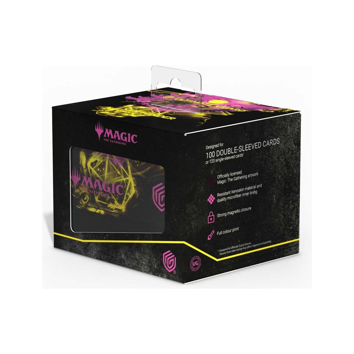 Ultimate Guard - Sidewinder 100+ Xenoskin Deck Box - Magic: The Gathering Duskmourn: House of Horror - Zimone, All-Questioning