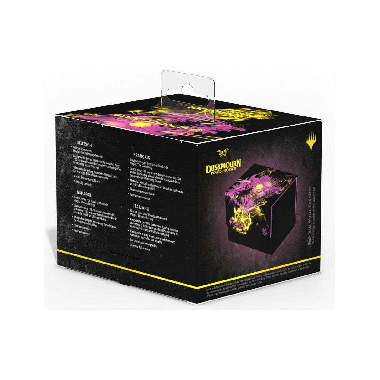 Ultimate Guard - Sidewinder 100+ Xenoskin Deck Box - Magic: The Gathering Duskmourn: House of Horror - Zimone, All-Questioning