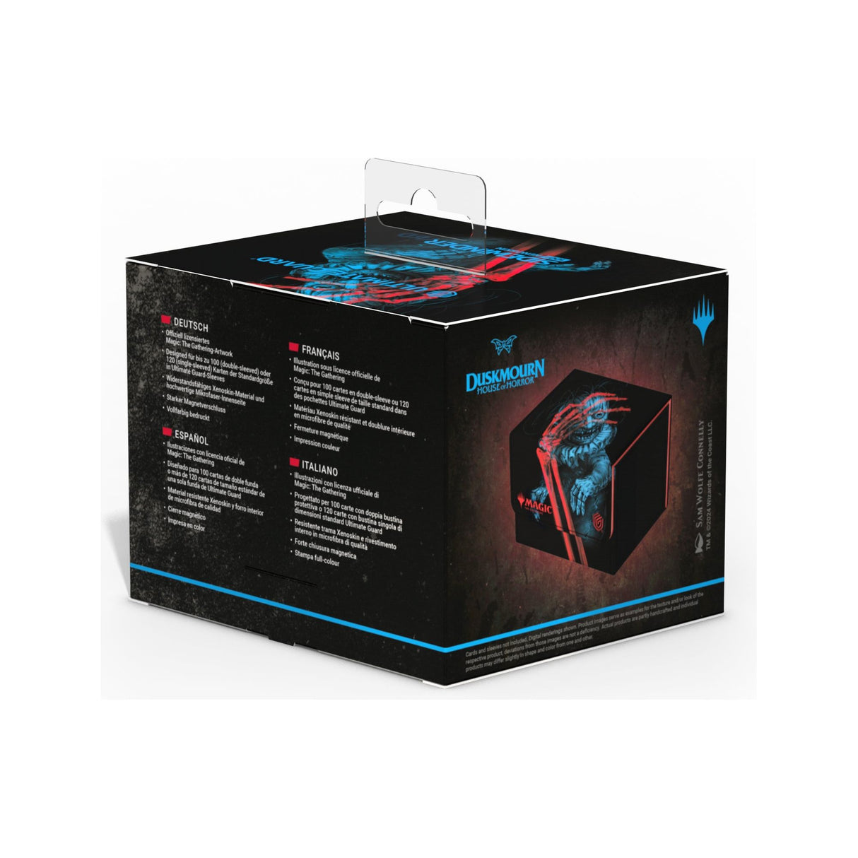 Ultimate Guard - Sidewinder 100+ Xenoskin Deck Box - Magic: The Gathering Duskmourn: House of Horror - Marvin, Murderous Mimic