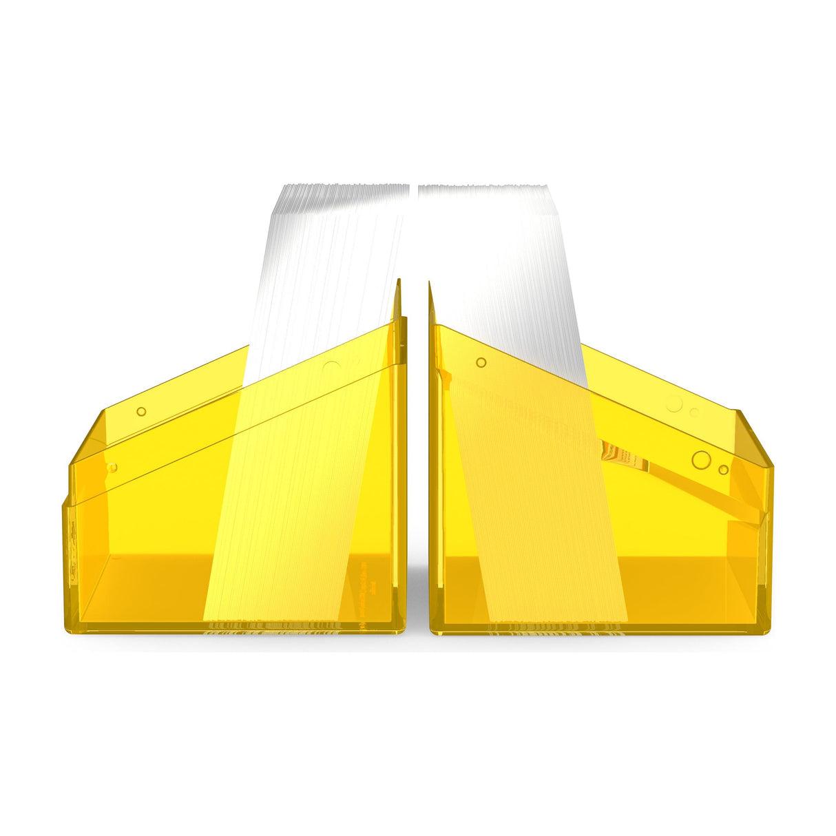 Ultimate Guard - Boulder 100+ Deck Box - Clear Yellow