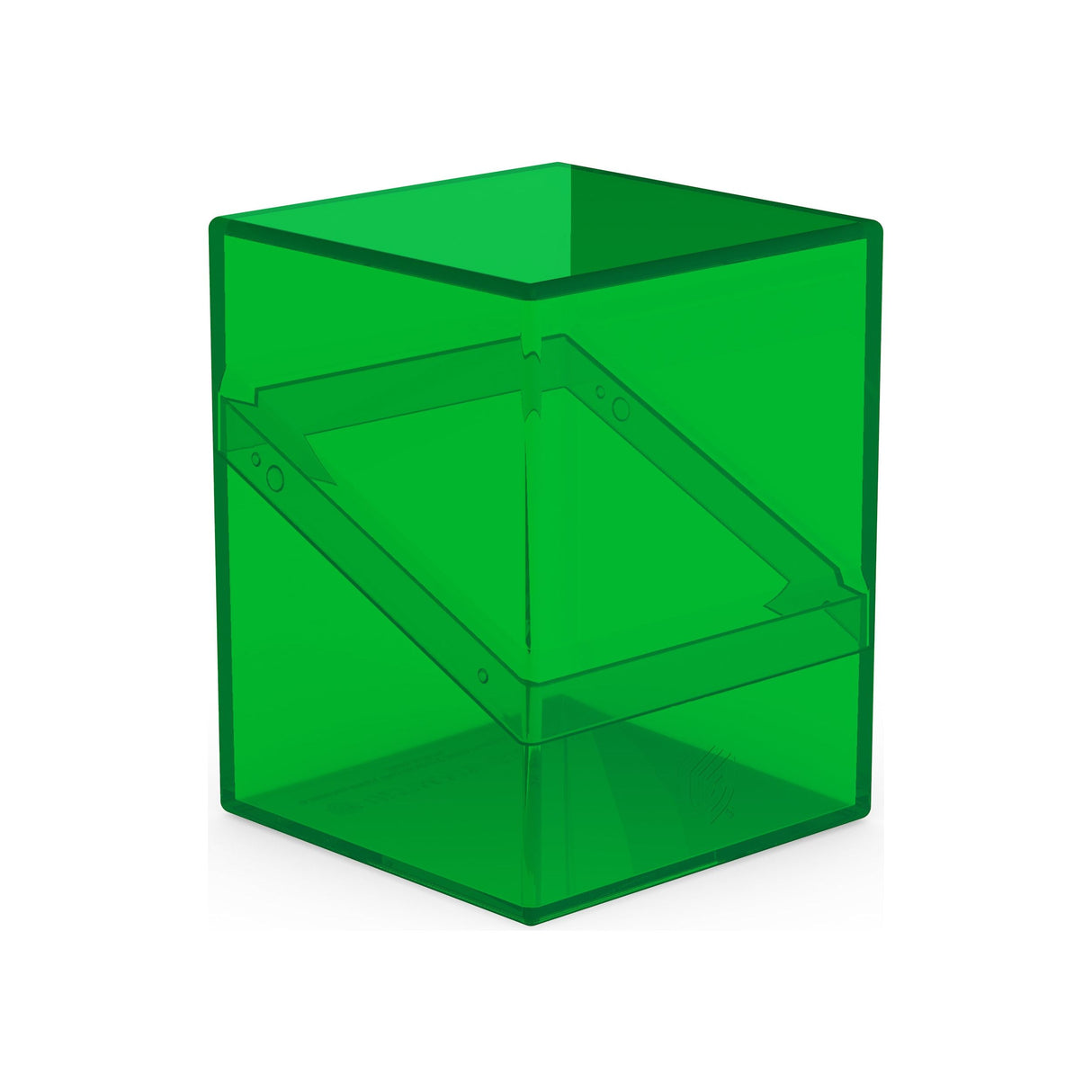 Ultimate Guard - Boulder 100+ Deck Box - Clear Green