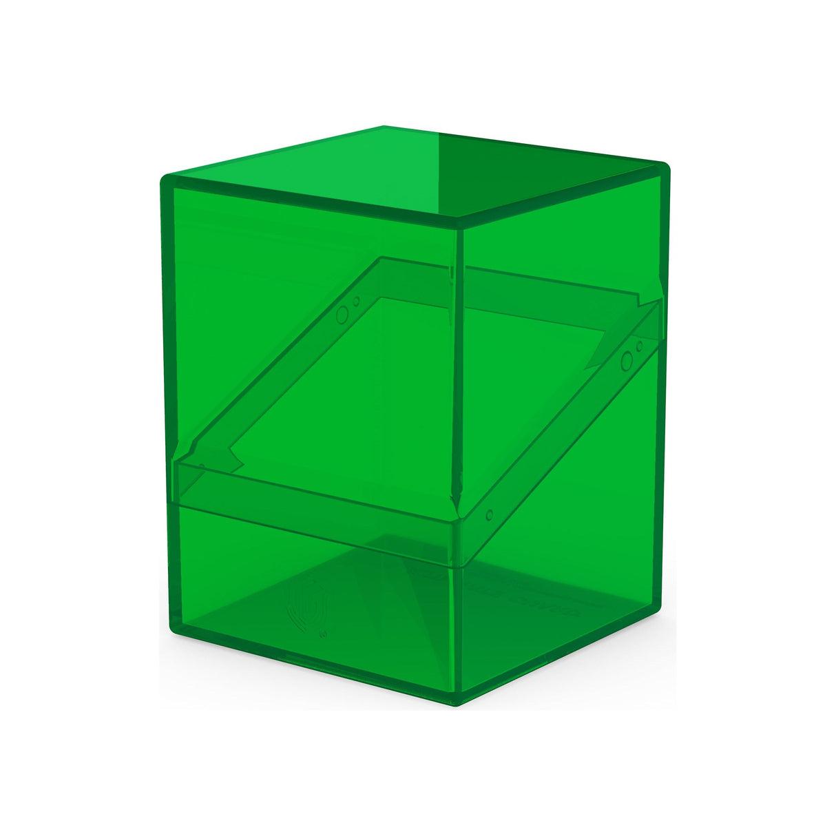 Ultimate Guard - Boulder 100+ Deck Box - Clear Green