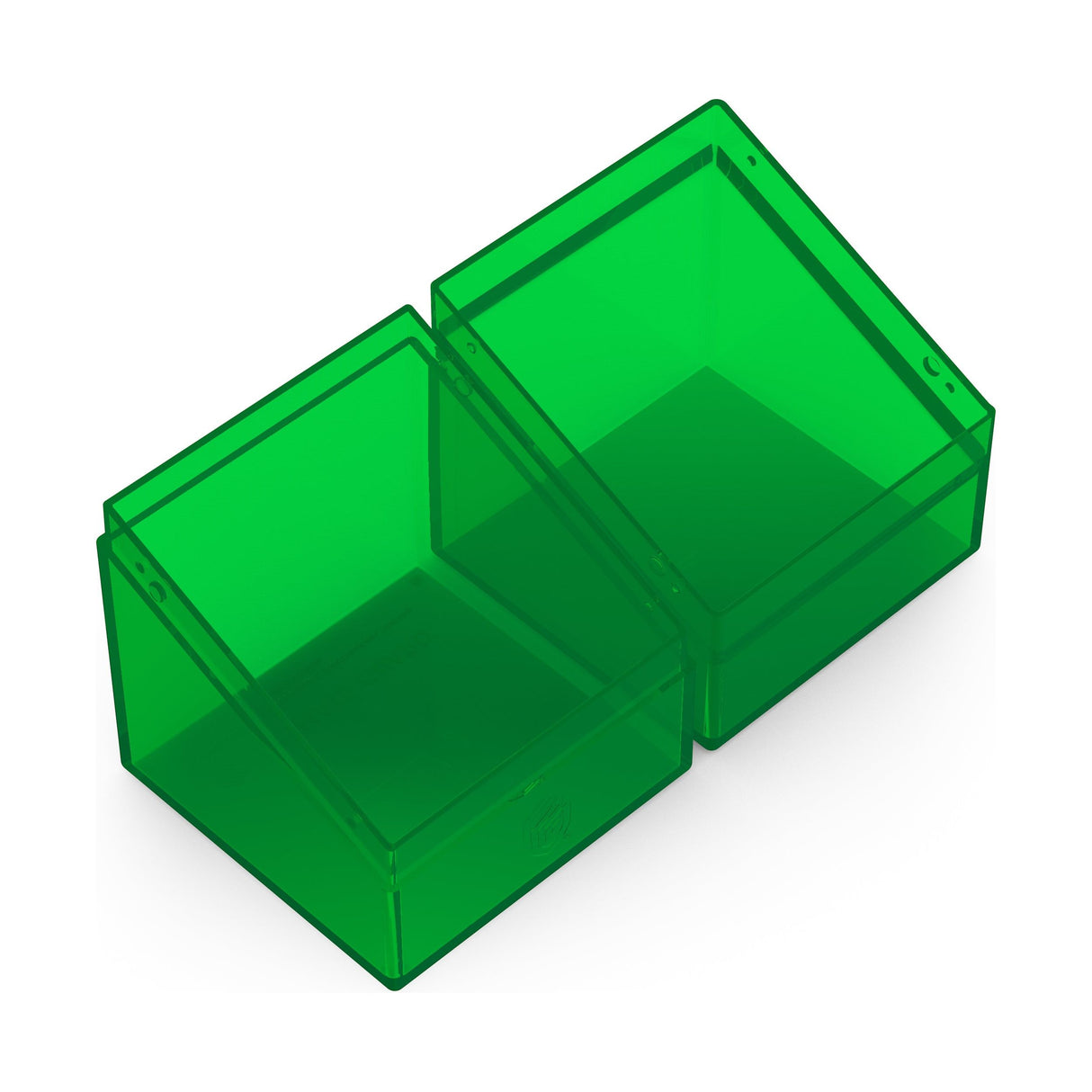 Ultimate Guard - Boulder 100+ Deck Box - Clear Green