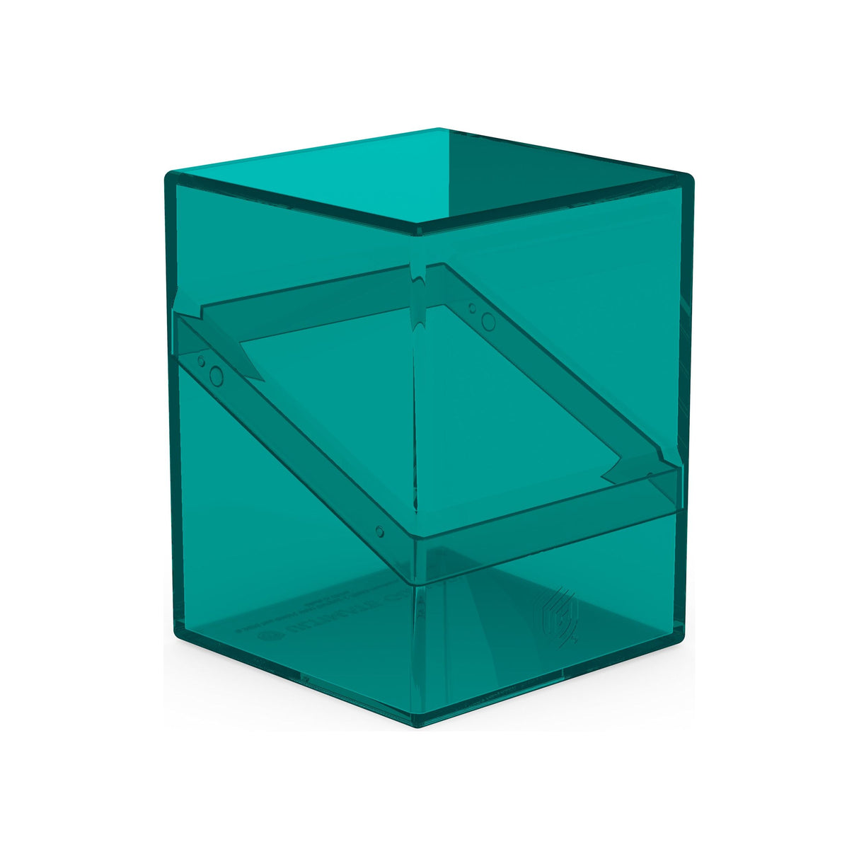 Ultimate Guard - Boulder 100+ Deck Box - Clear Malachite