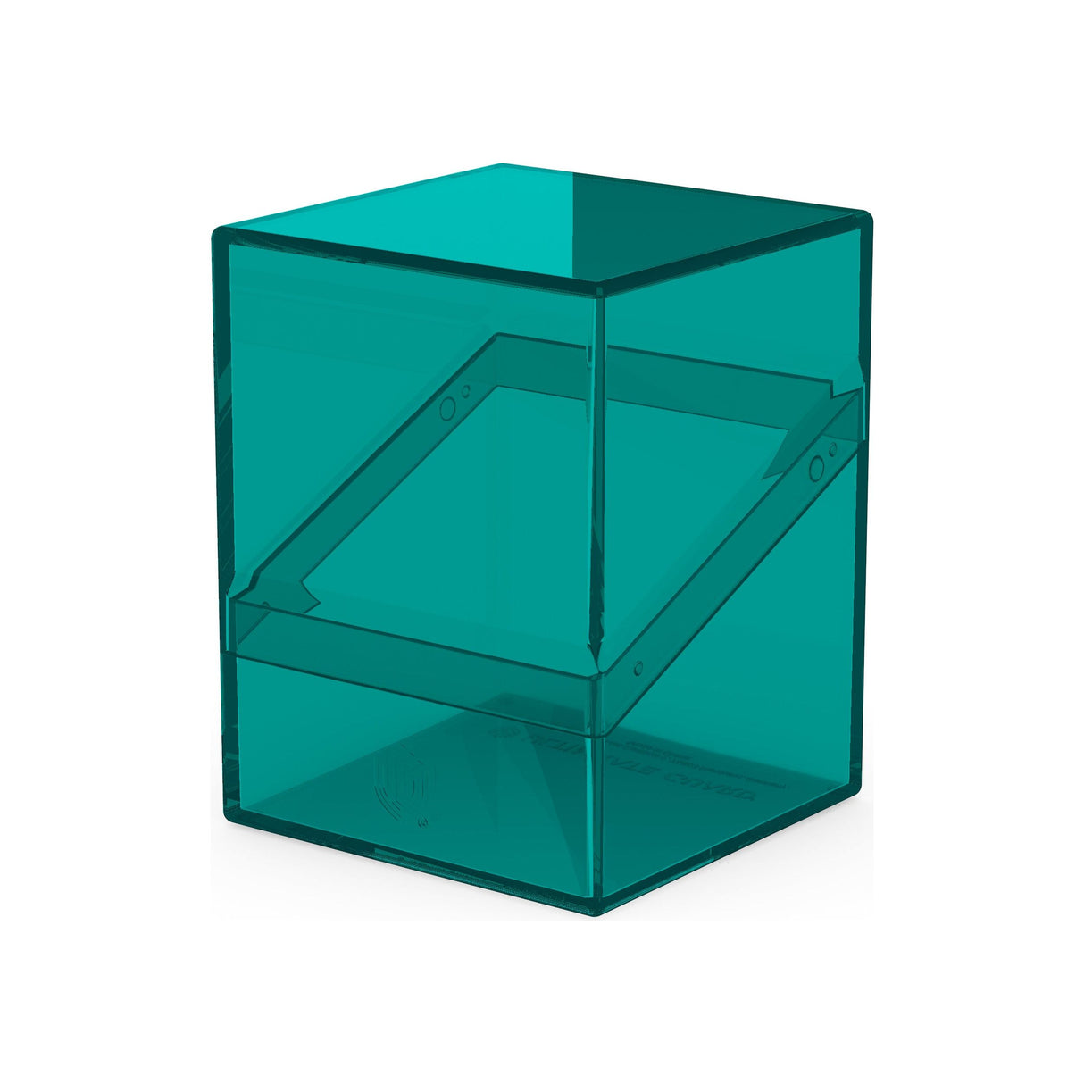 Ultimate Guard - Boulder 100+ Deck Box - Clear Malachite