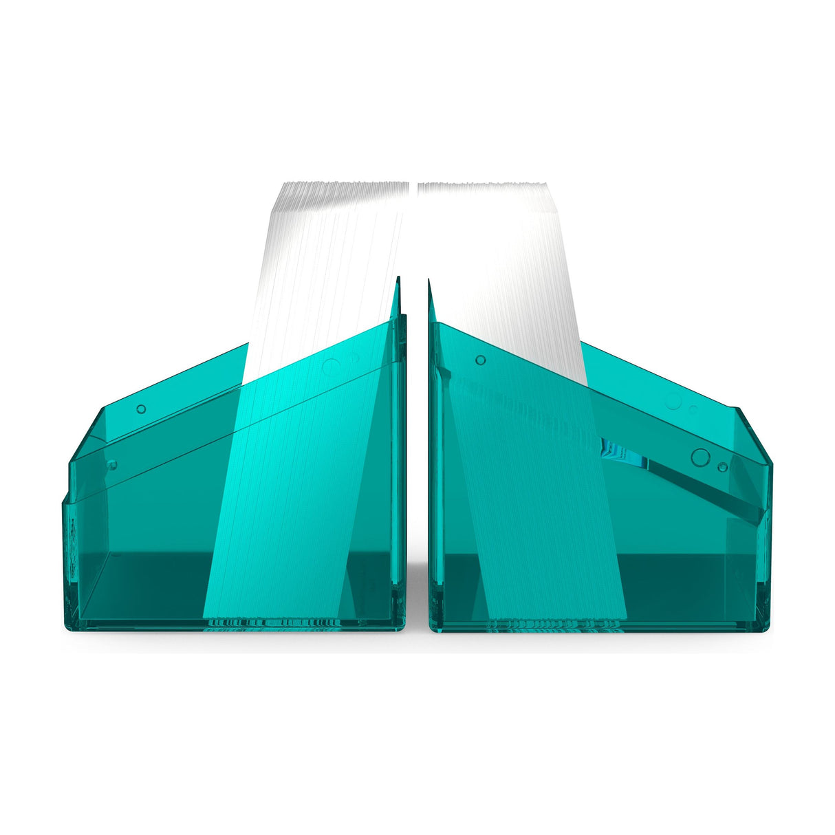 Ultimate Guard - Boulder 100+ Deck Box - Clear Malachite