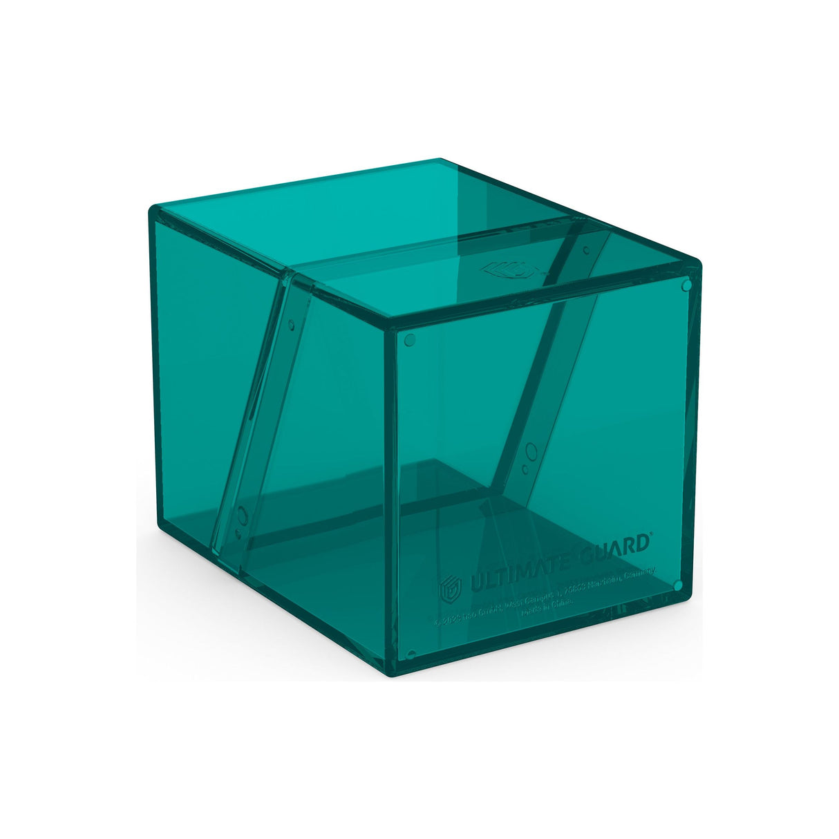Ultimate Guard - Boulder 100+ Deck Box - Clear Malachite