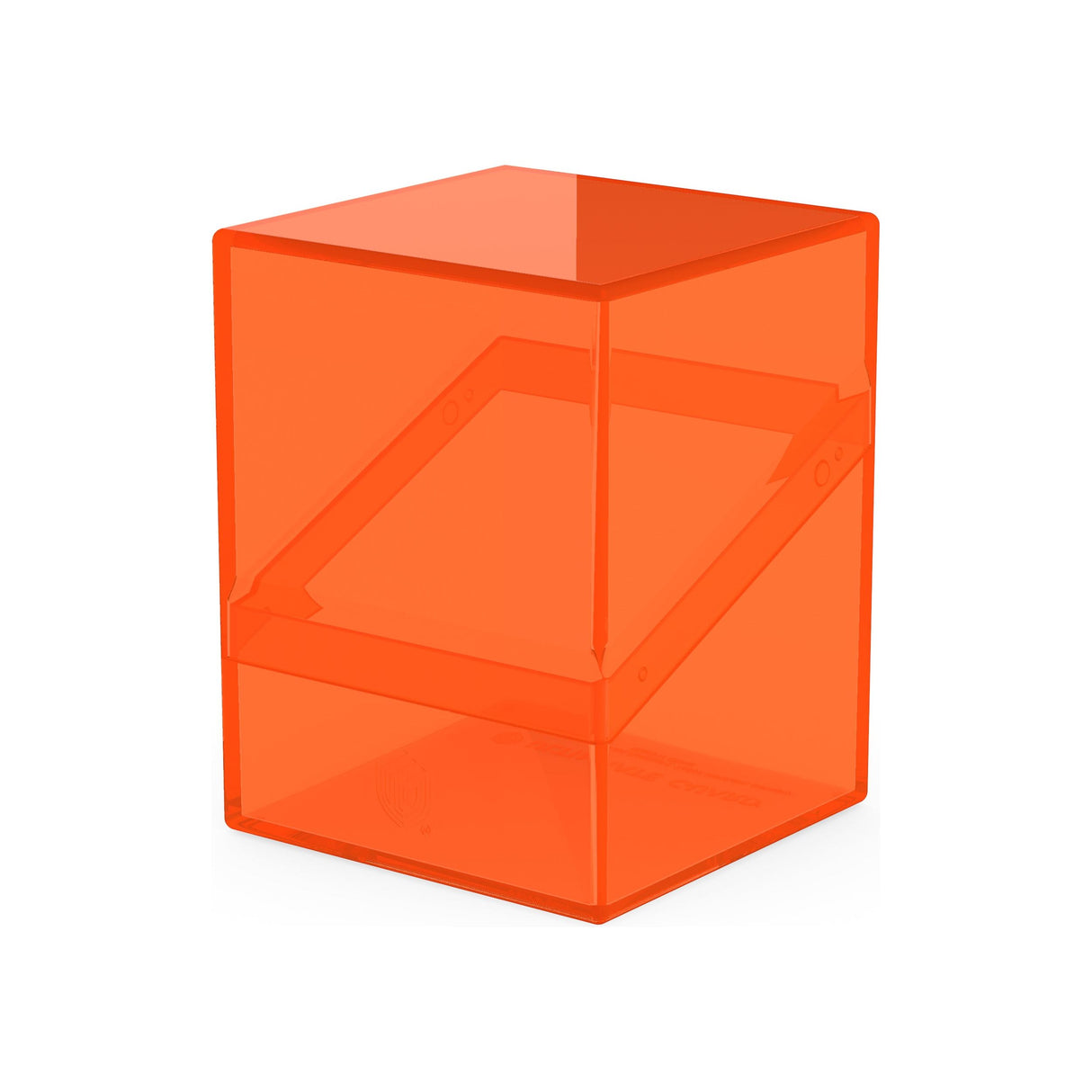 Ultimate Guard - Boulder 100+ Deck Box - Clear Poppy Topaz