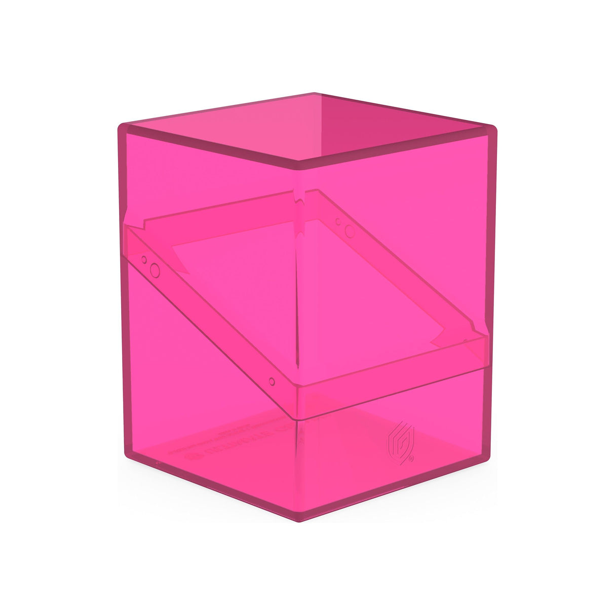 Ultimate Guard - Boulder 100+ Deck Box - Clear Rhodonite