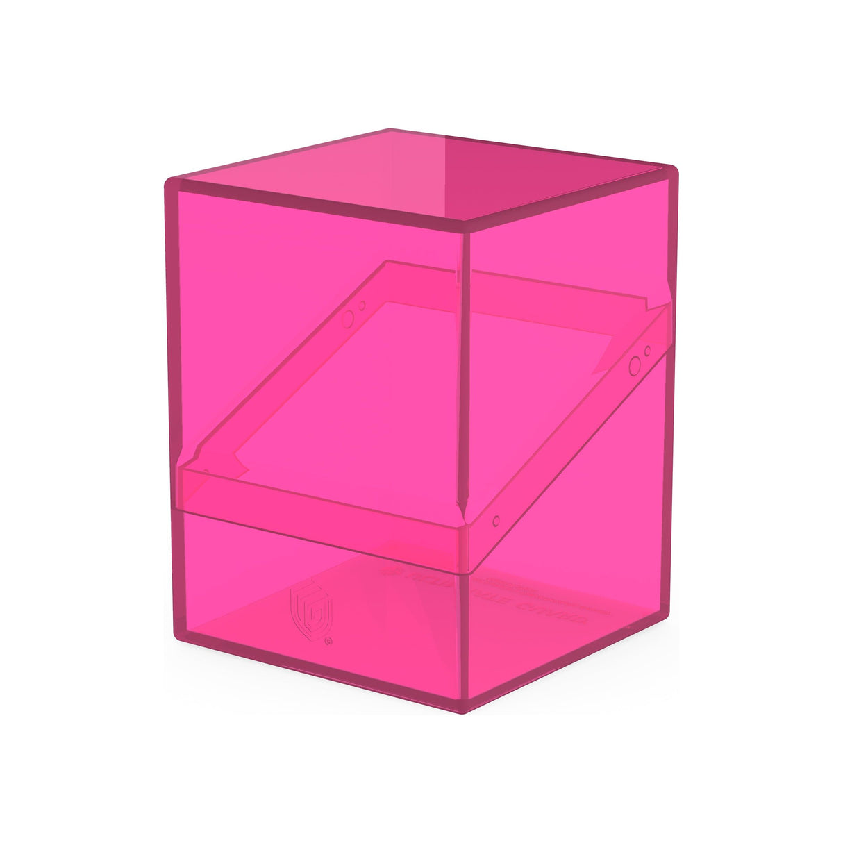 Ultimate Guard - Boulder 100+ Deck Box - Clear Rhodonite