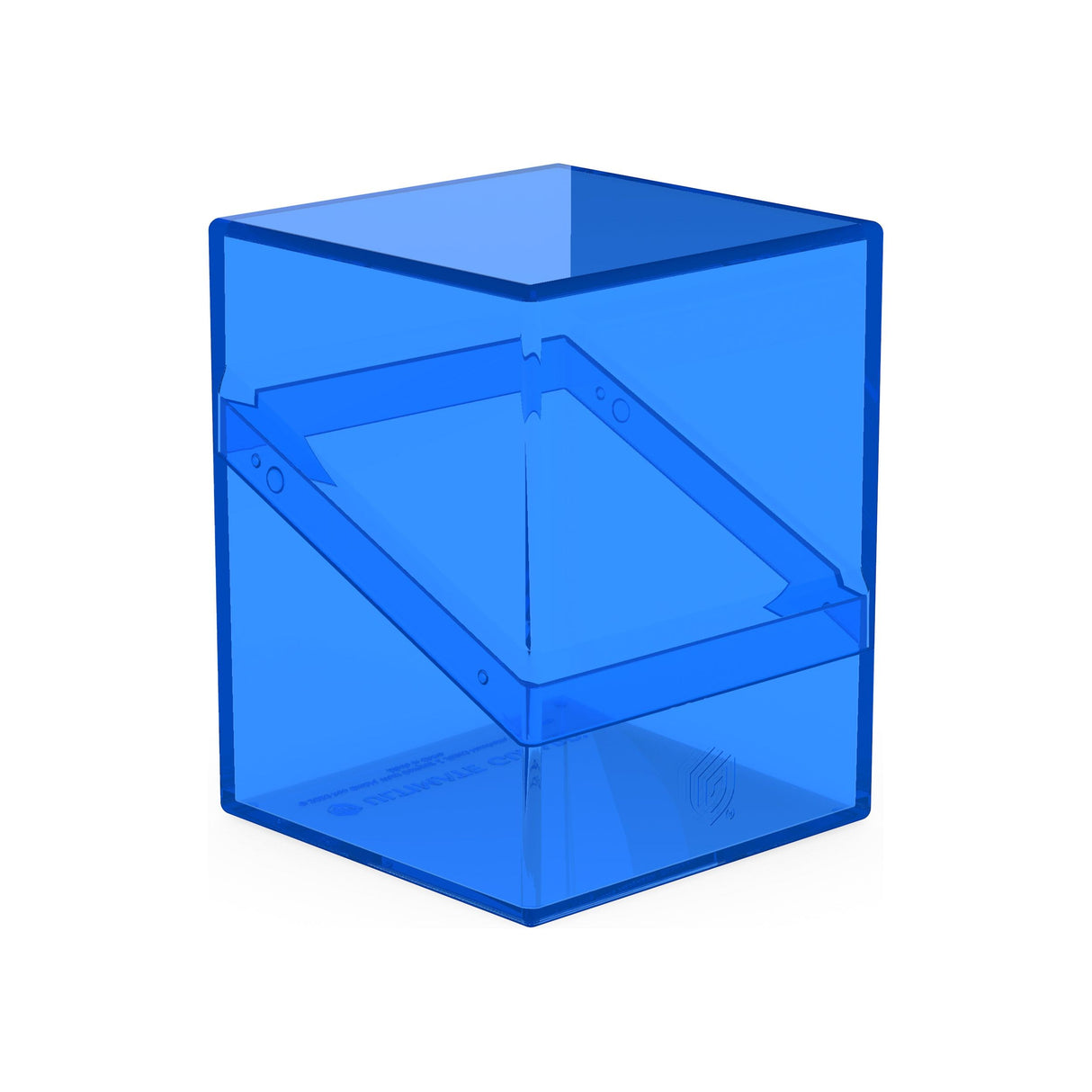 Ultimate Guard - Boulder 100+ Deck Box - Clear Sapphire