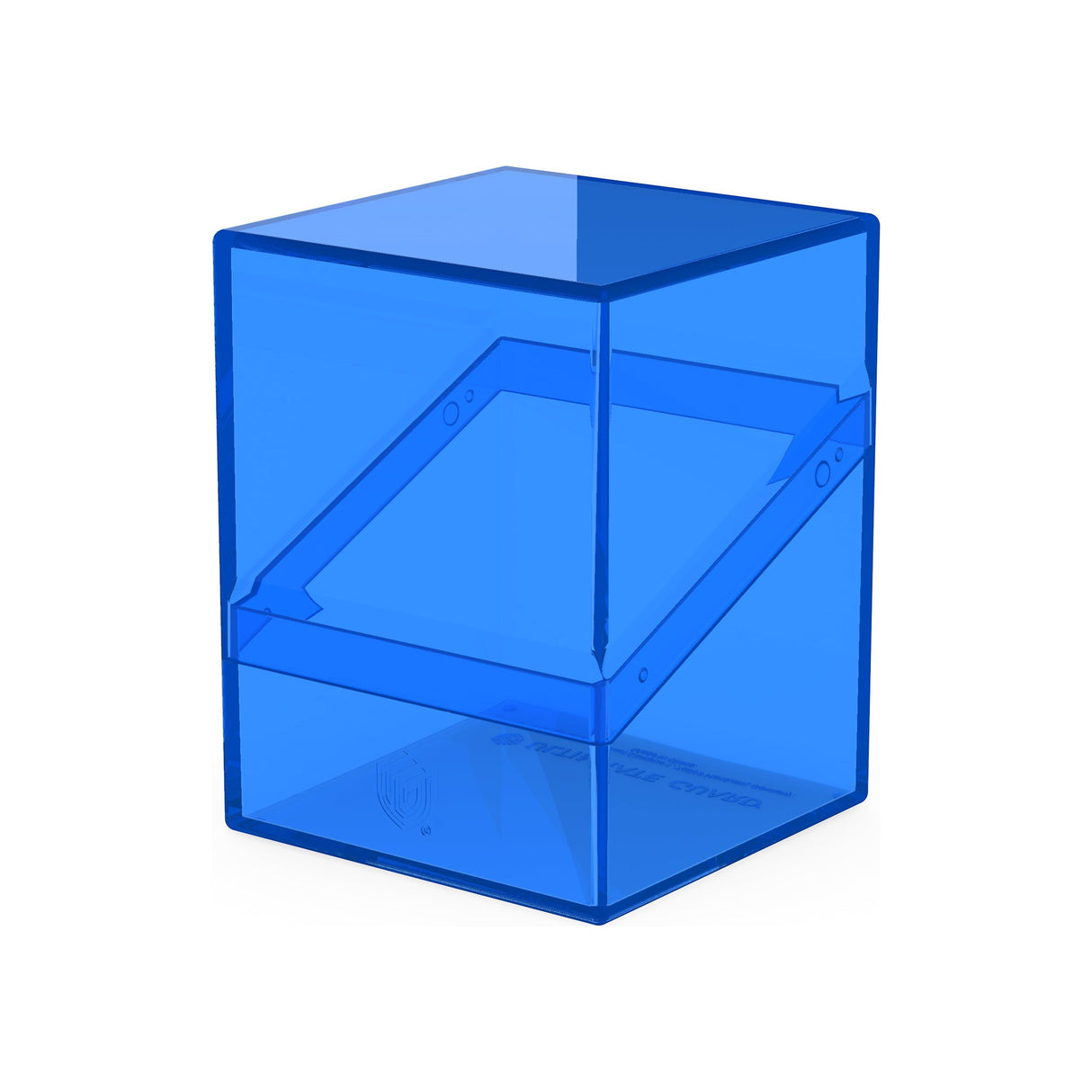 Ultimate Guard - Boulder 100+ Deck Box - Clear Sapphire