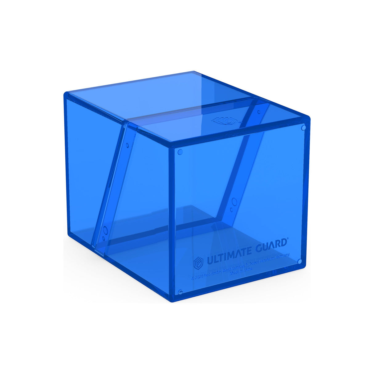 Ultimate Guard - Boulder 100+ Deck Box - Clear Sapphire