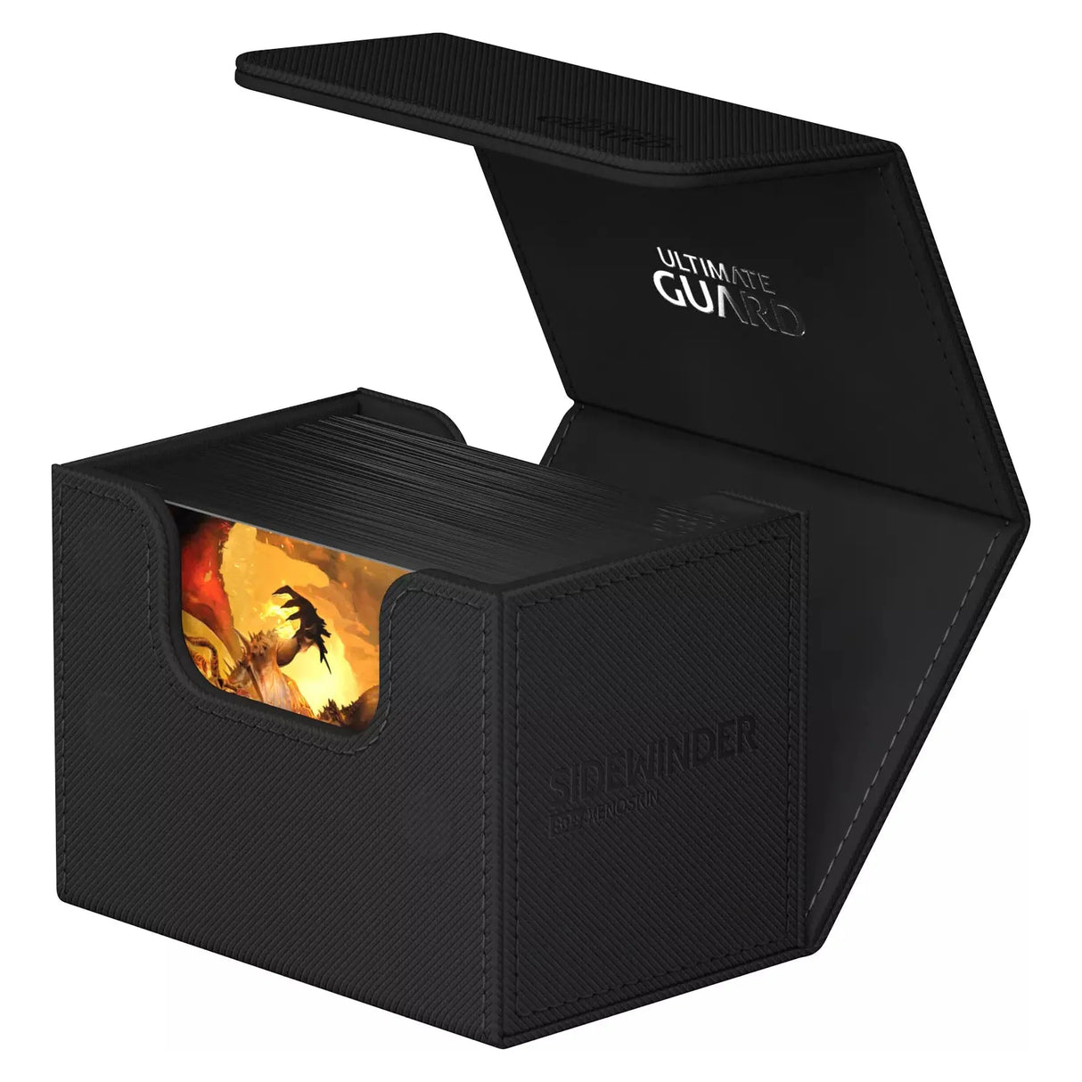 Ultimate Guard - Sidewinder 80+ Xenoskin Deck Box - Black