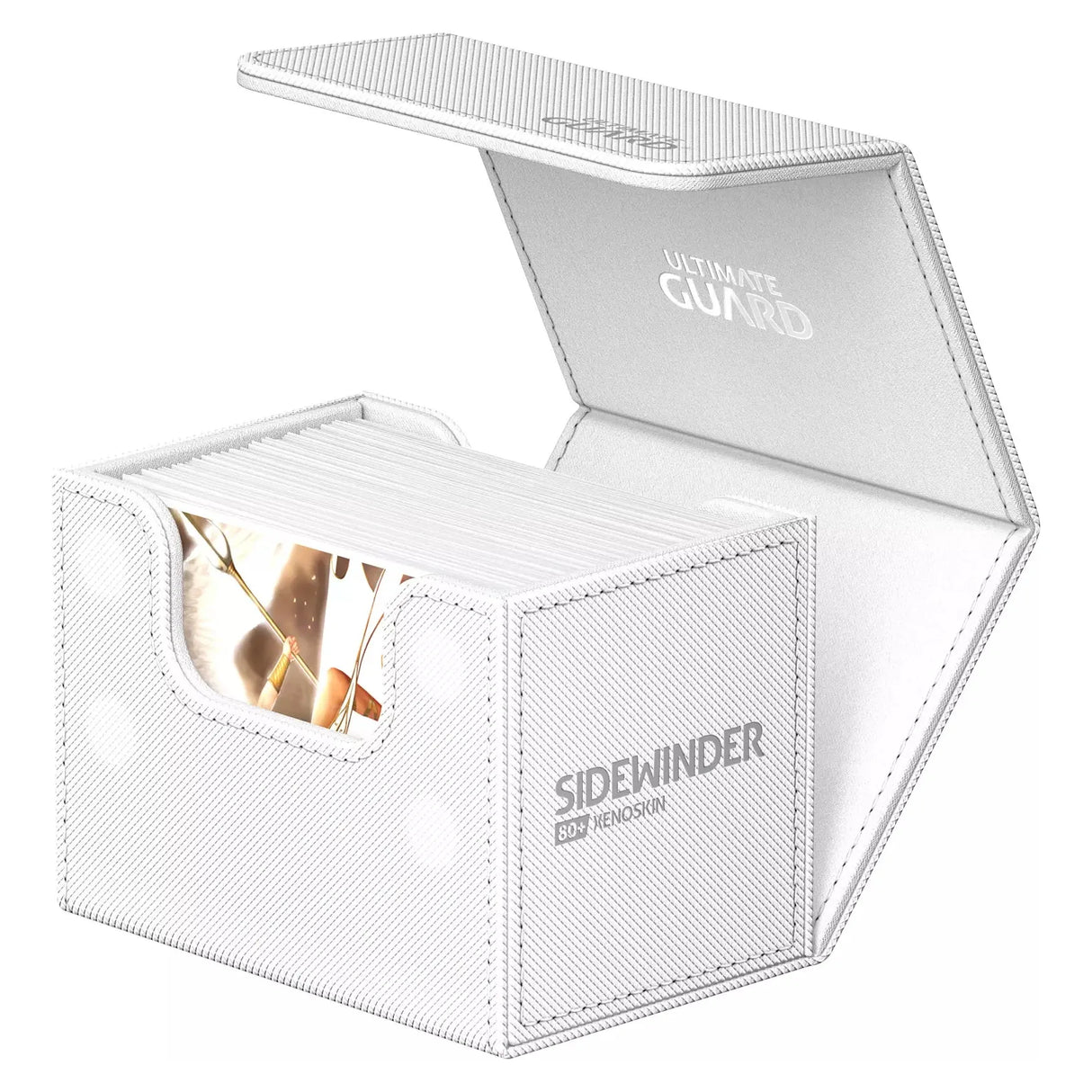 Ultimate Guard - Sidewinder 80+ Xenoskin Deck Box - White