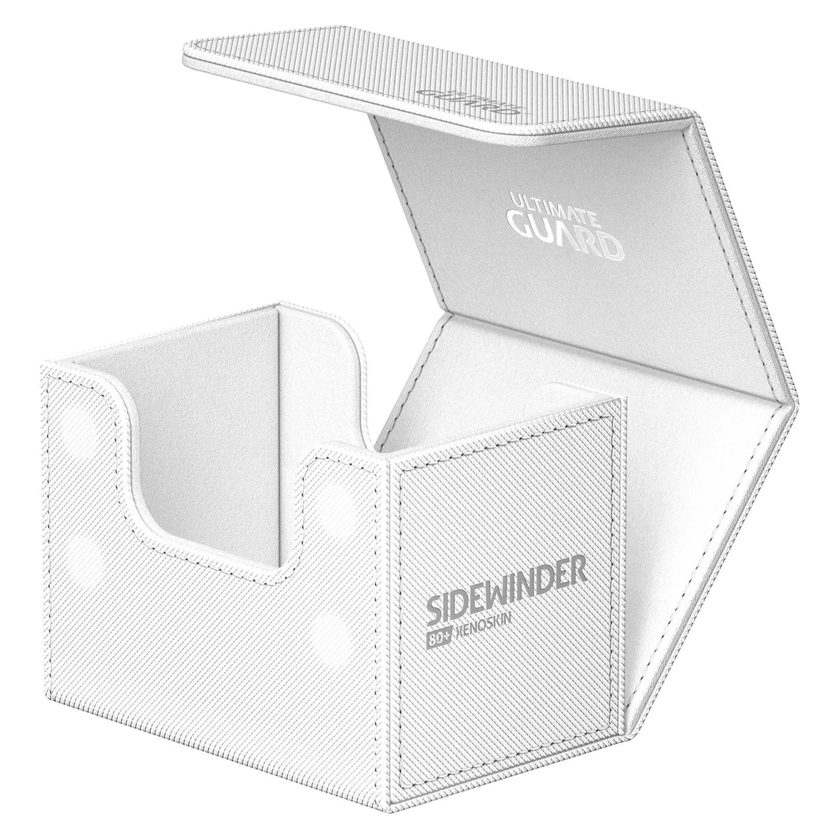 Ultimate Guard - Sidewinder 80+ Xenoskin Deck Box - White