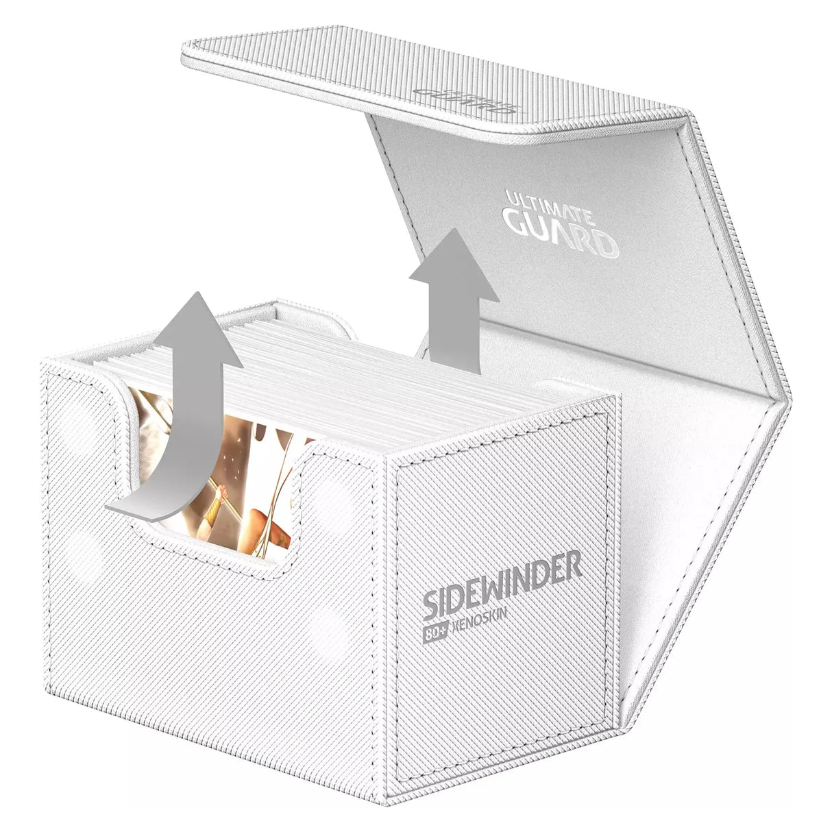 Ultimate Guard - Sidewinder 80+ Xenoskin Deck Box - White