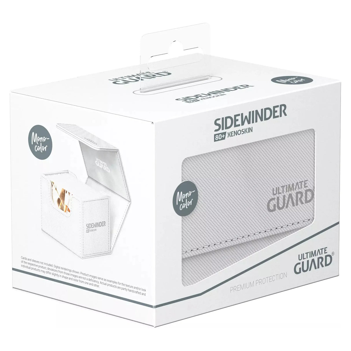 Ultimate Guard - Sidewinder 80+ Xenoskin Deck Box - White