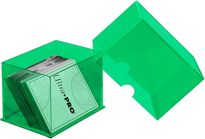 Ultra PRO Eclipse 2-Piece Deck Box Emerald Green 100+