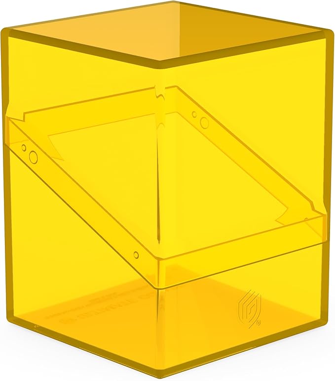 Ultimate Guard - Boulder 100+ Deck Box Clear Amber