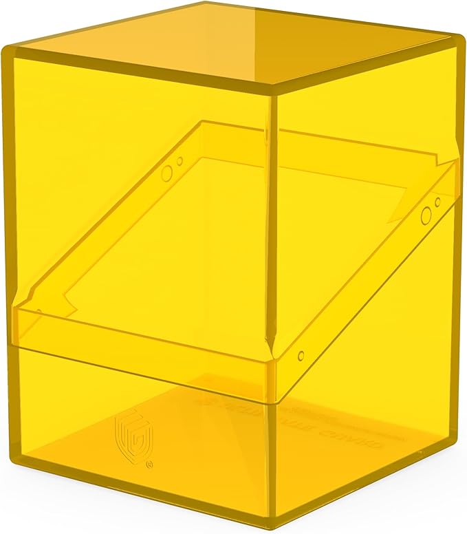Ultimate Guard - Boulder 100+ Deck Box Clear Amber