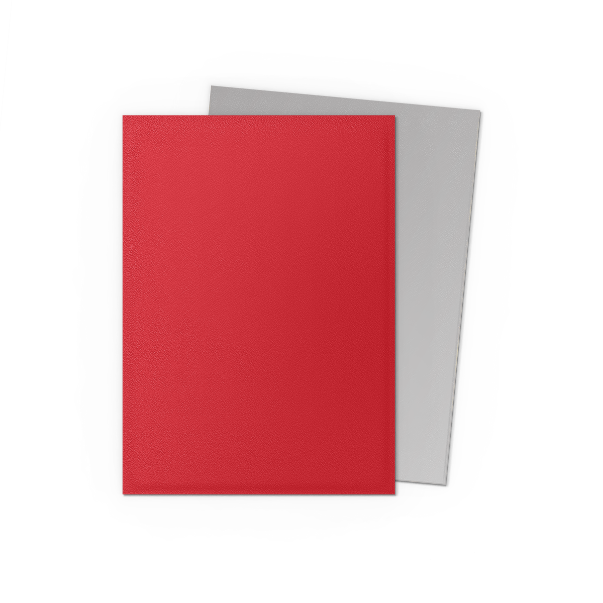 Dragon Shield - Matte Dual Sleeves Crimson & Silver (100 Bustine)