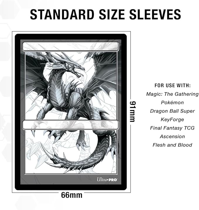 Ultra PRO - Eclipse Sleeves PRO-Matte Jet Black (100)