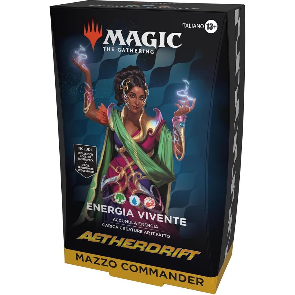 Magic: The Gathering – Commander Aetherdrift: Energia Vivente (Eng)