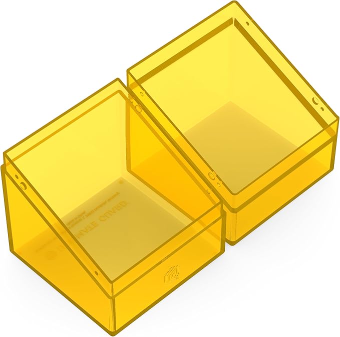 Ultimate Guard - Boulder 100+ Deck Box Clear Amber