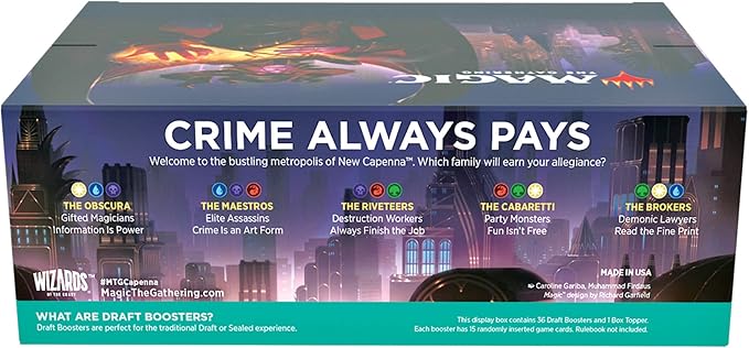 Magic: The Gathering – Street Of New Capenna Draft Booster Box (Eng)