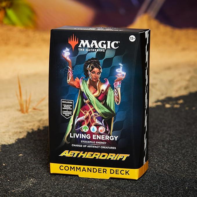 Magic: The Gathering – Commander Aetherdrift: Energia Vivente (Eng)