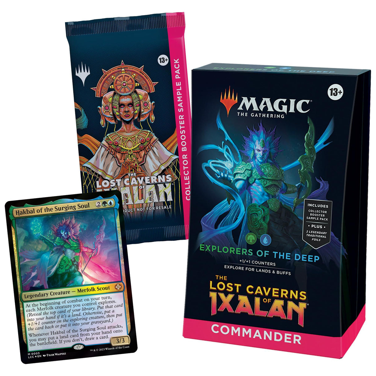Magic: The Gathering – Commander Le Caverne Perdute di Ixalan – Explorers of the Deep (Eng)
