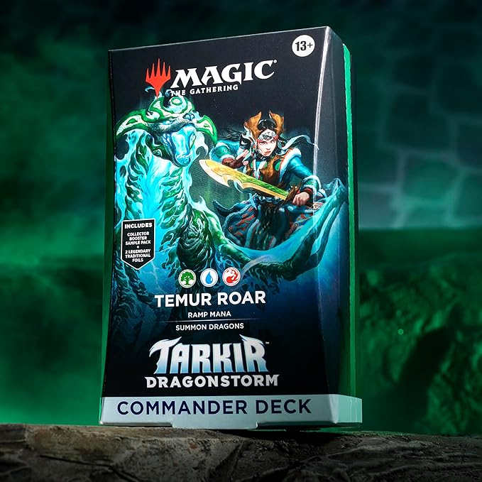 Magic: The Gathering – Tarkir: Dragonstorm Commander Deck: Temur Roar (Eng)