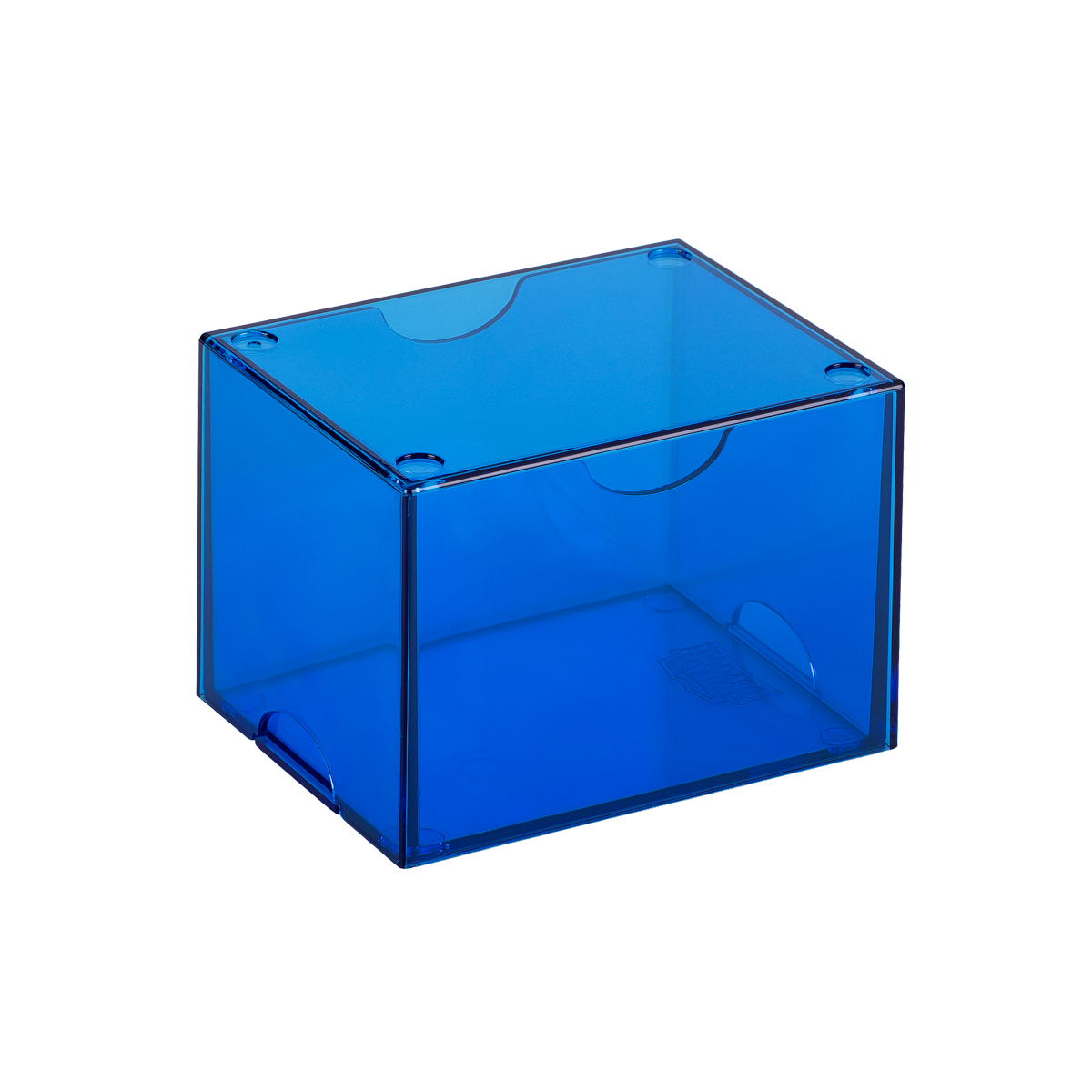 Dragon Shield - Strongbox Clear Blue - Deck Box Rigido