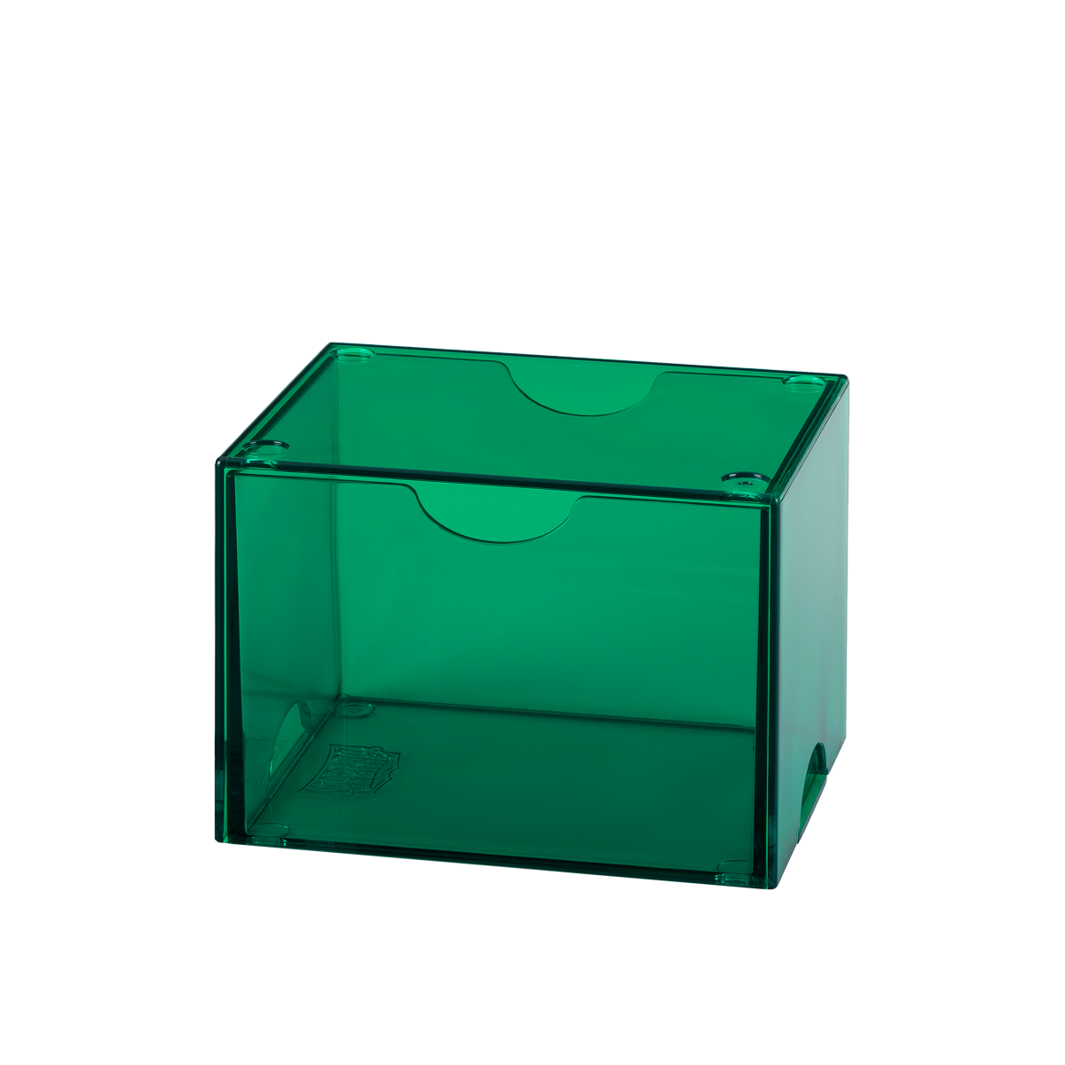 Dragon Shield - Strongbox Clear Green - Deck Box Rigido