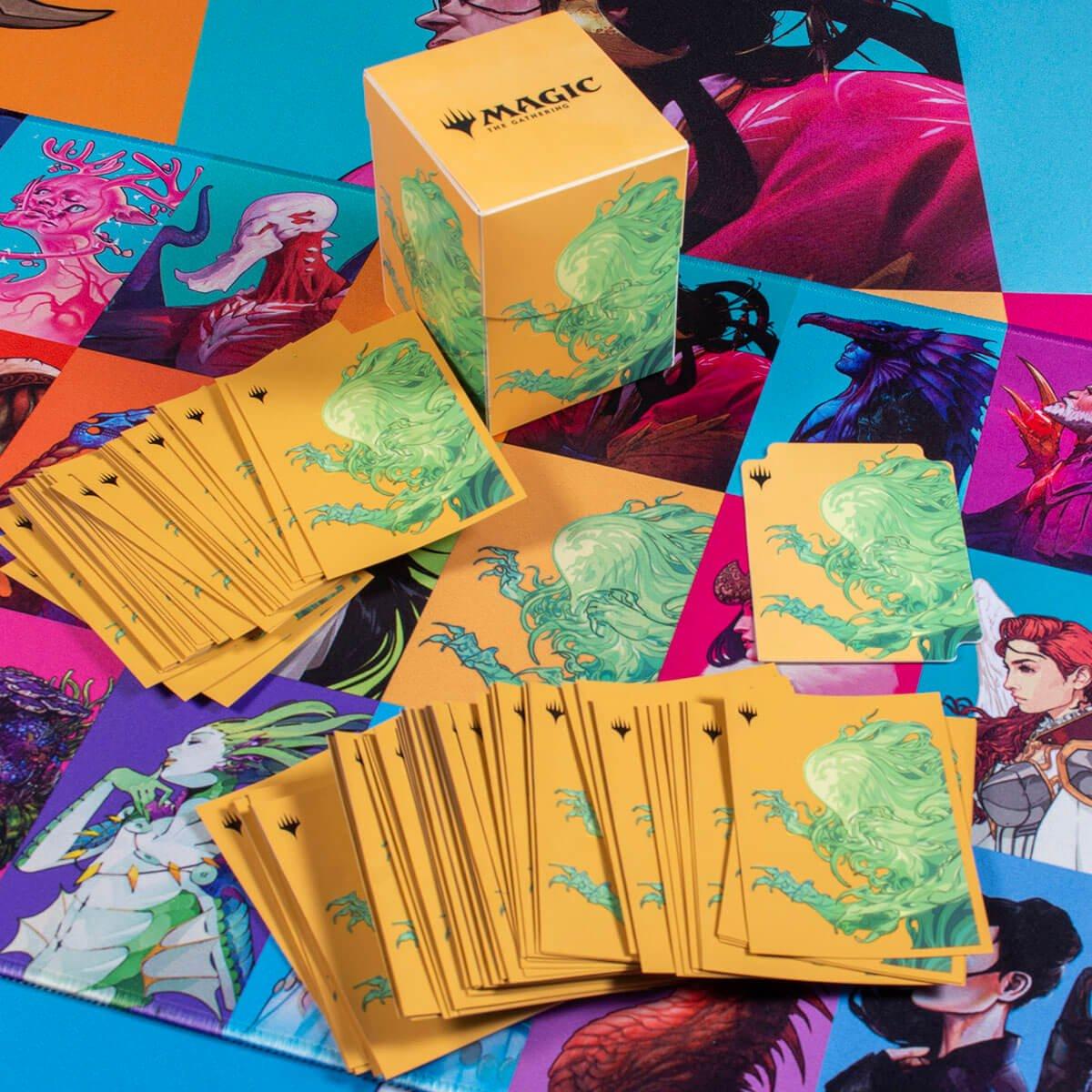 Ultra PRO - Deck Protector Sleeves Omnath Locus of Mana (100) - Magic: The Gathering Commander Masters