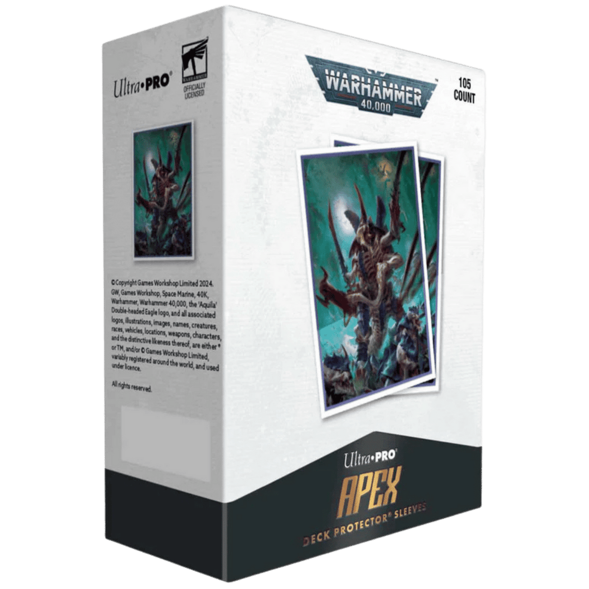 Ultra PRO APEX Sleeves – Magic: The Gathering Warhammer 40k Tyranids (105 bustine)